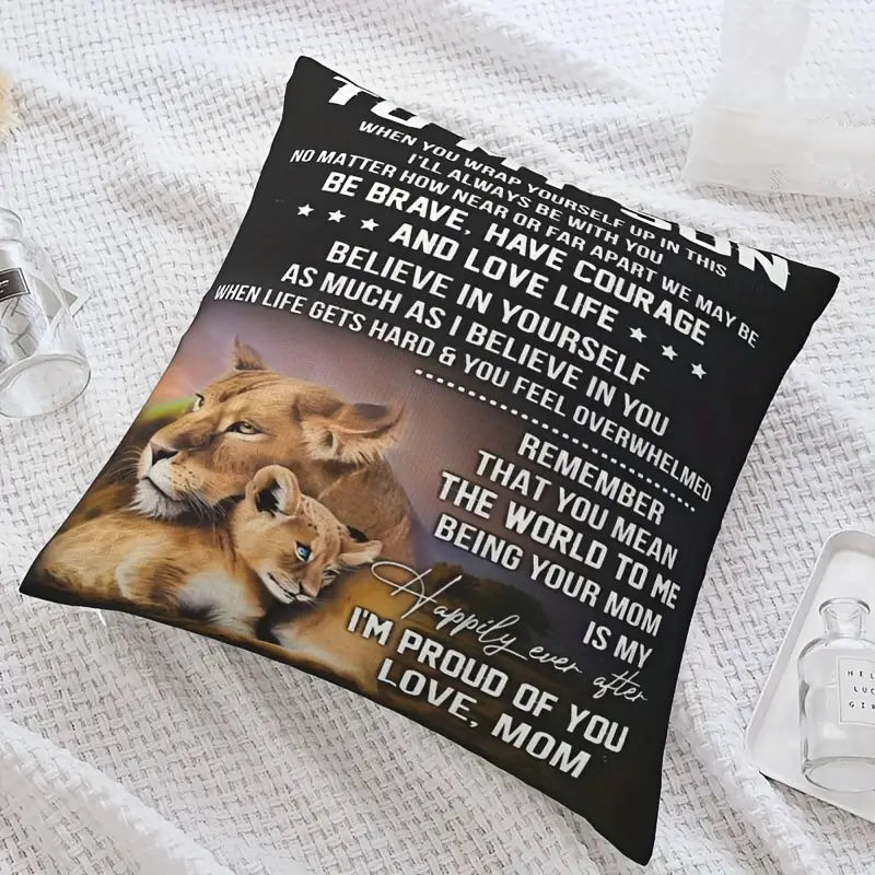 Special Gift For Your Son From Mom- Pillow