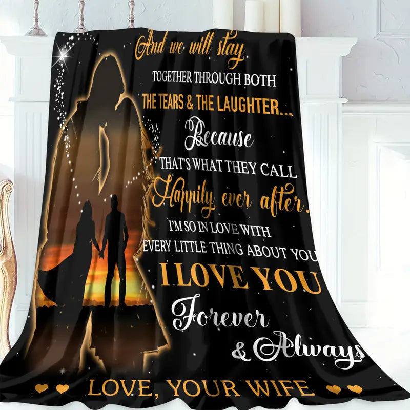 Special Gift For Your Wife Blanket - From Husband