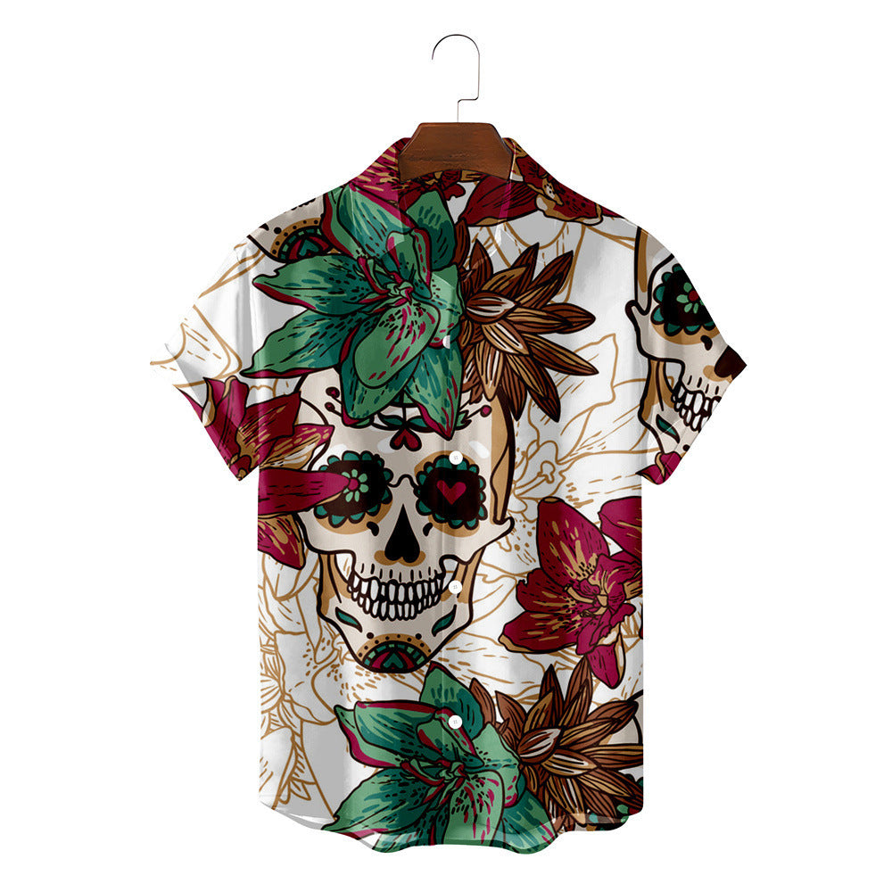 Hawaiian Shirt – Cool Print Hawaiian Shirt – Men’s Casual Summer Cardigan Top