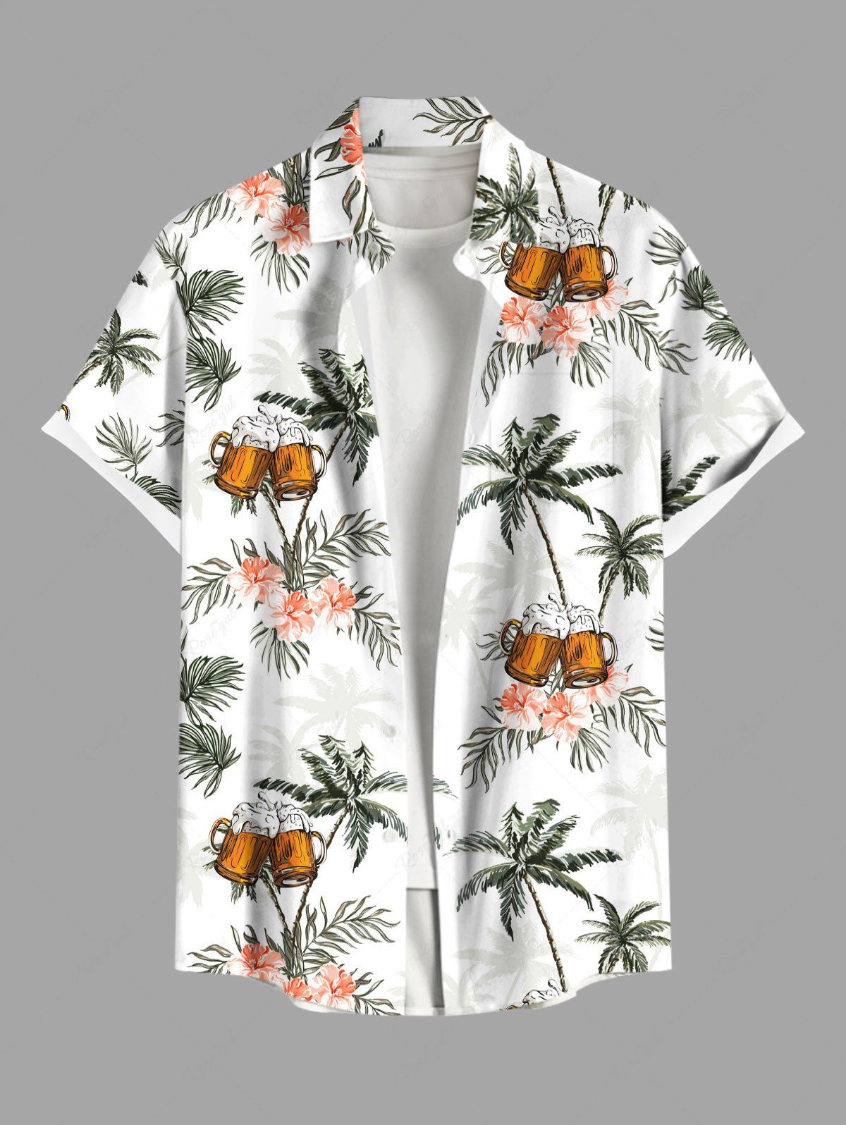 Hawaiian Shirt – Men's Fashion 3D Hawaiian Button-Down Shirt