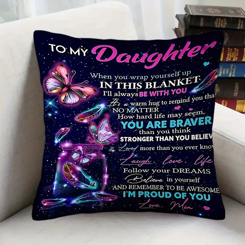 Special Gift For Your Daughter From Mom - Pillow