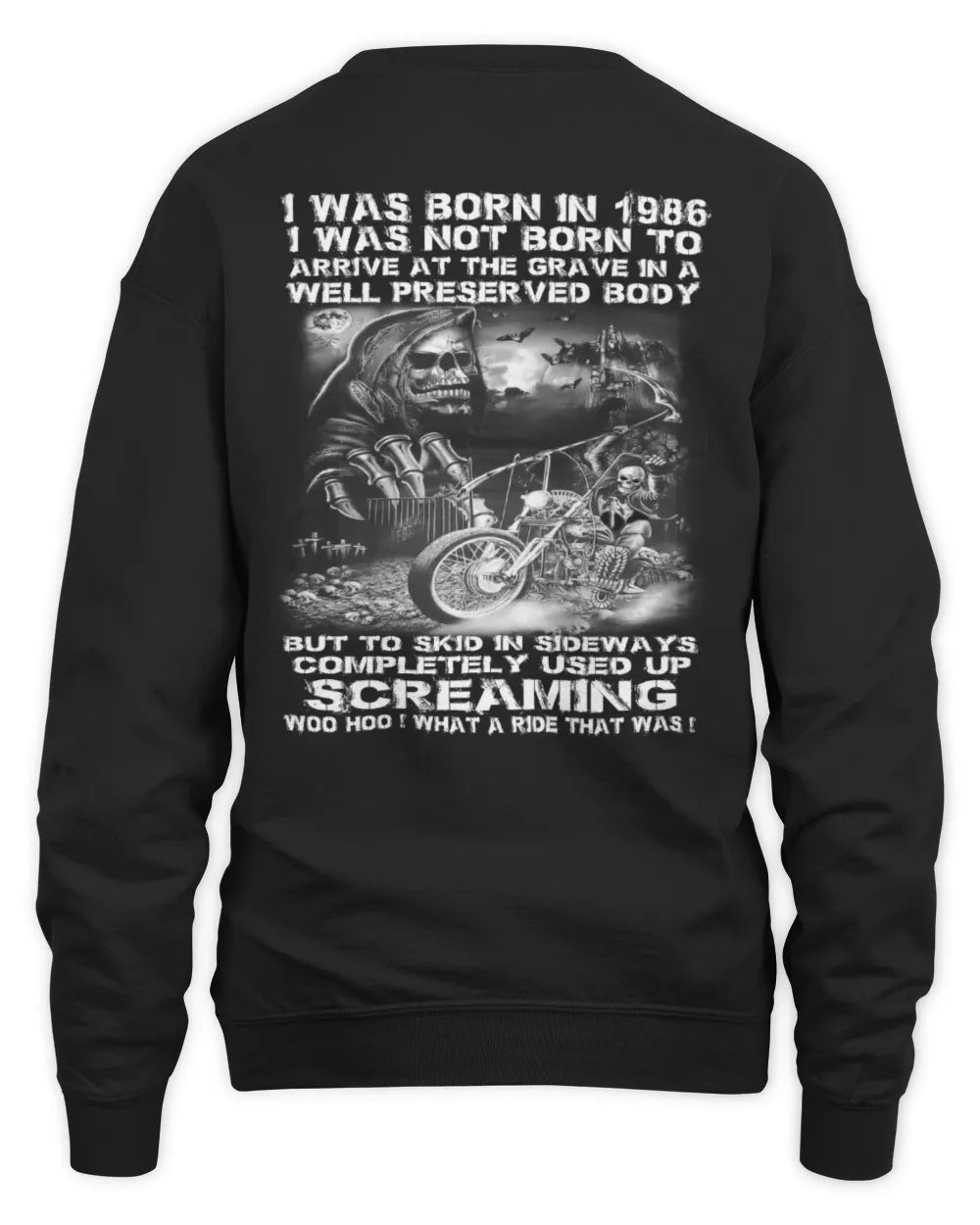 1986 I WAS BORN TO RIDE US1986