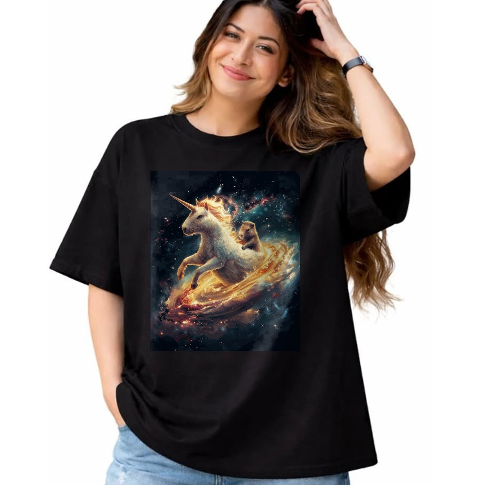 Cute Capybara Shirt, Funny Capybara Unisex T-Shirt/Hoodie/Sweatshirt HLT00 - Funny Graphic Capybara Long Sleeve T-Shirt (5)
