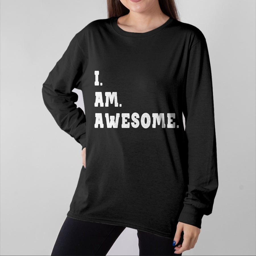 Best Wife Shirt, Wife and Husband Unisex T-Shirt/Hoodie/Sweatshirt HLT00 - I'm Awesome T Shirt - Be Awesome for I'm Awesome Shirt & Tee T-Shirt