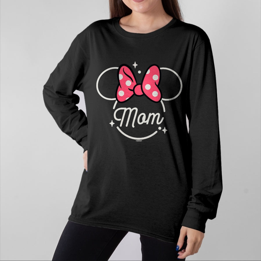 Gift for Mom Shirt, Funny Mom Unisex T-Shirt/Hoodie/Sweatshirt HLT00 - Disney Minnie Mouse Mom Head Icon Magic Mother’s Day T-Shirt