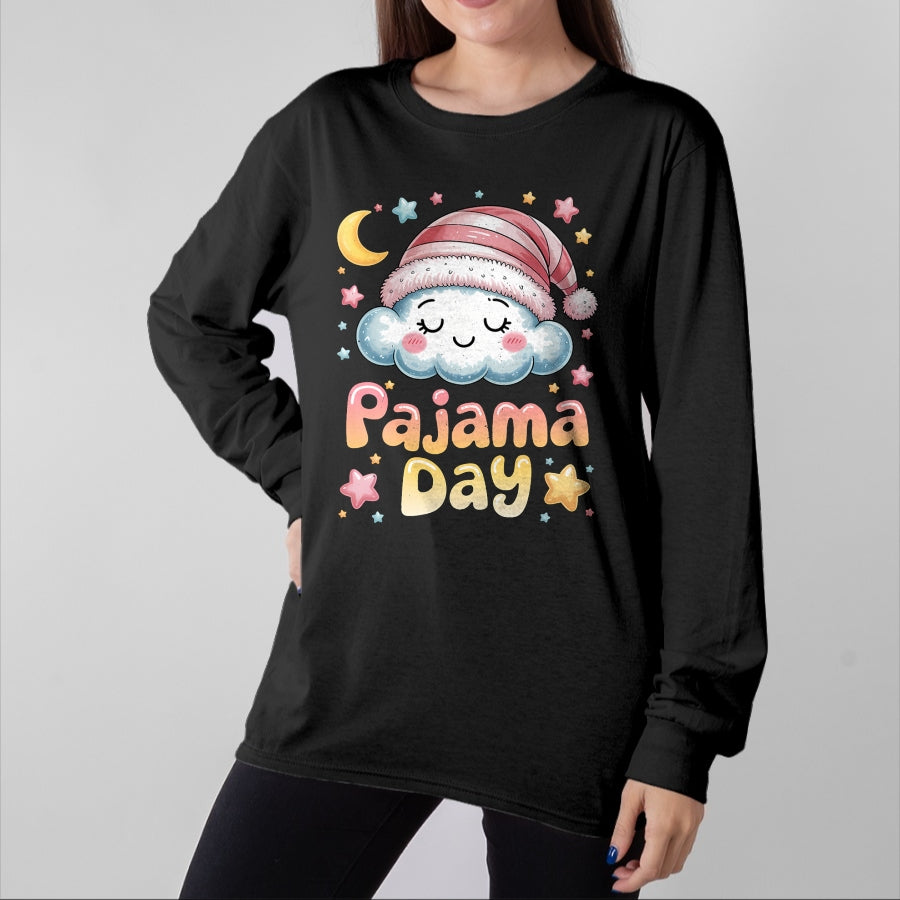Best Teacher Shirt, Funny Teacher UnisexT-Shirt/Hoodie/Sweatshirt HLT00 - Pajama Day School Spirit Week Fun Cloud Teacher Student T-Shirt