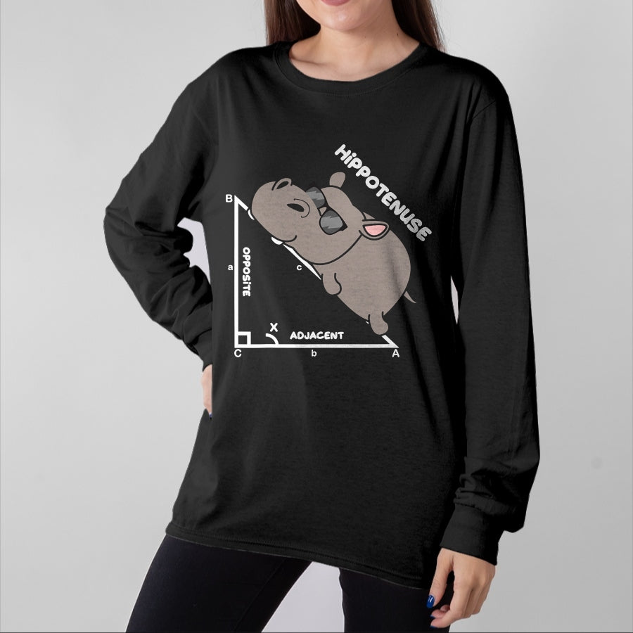 Best Teacher Shirt, Funny Teacher UnisexT-Shirt/Hoodie/Sweatshirt HLT00 - Funny Geometry Hypotenuse Math Mathematics Teacher T-Shirt