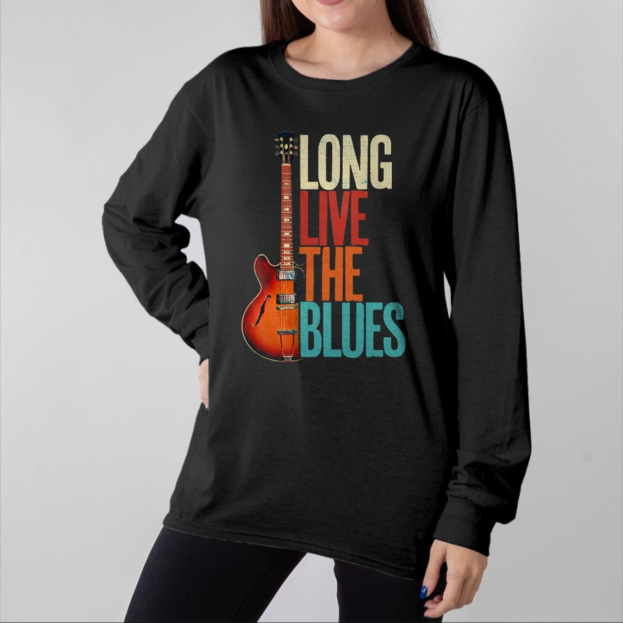 Guitar Lover Shirt, Funny Guitar UnisexT-Shirt/Hoodie/Sweatshirt HLT00 - Blues Music Guitar Funny for Guitarist Guitar Player Vintage T-Shirt