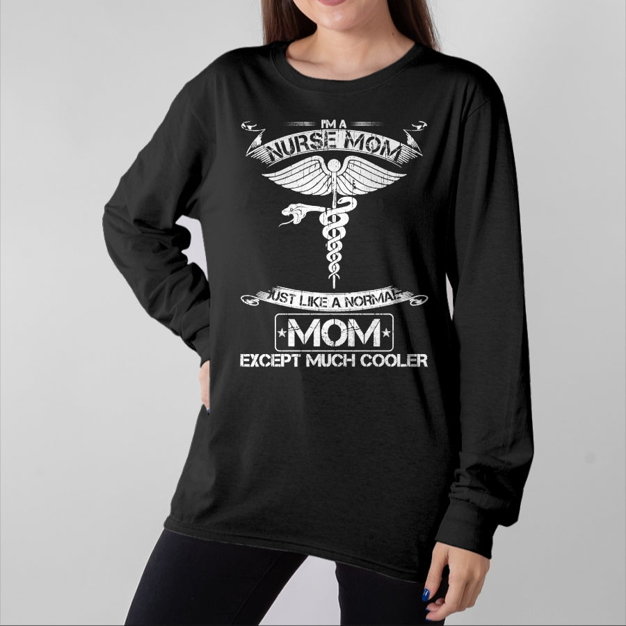 Funny Nurse Shirt, Nurse Unisex T-Shirt/Hoodie/Sweatshirt HLT00 - I'm A Nurse And A Police Wife T Shirt, Awesome Nurse T Shirt T-Shirt