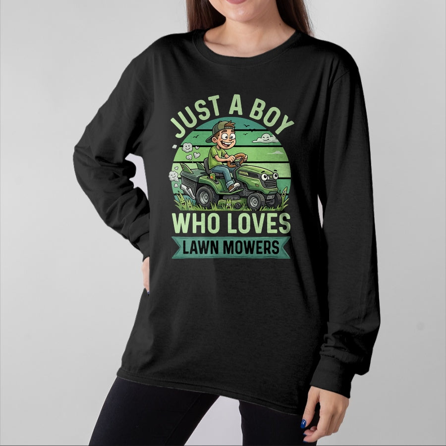 Best Farmer Life Shirt, Funny Farmer UnisexT-Shirt/Hoodie/Sweatshirt HLT00 - Funny Lawn Mowing Boys Kids Lawn Mower Gardening T-Shirt