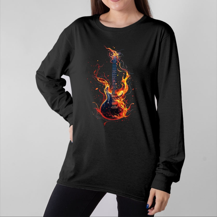 Guitar Lover Shirt, Funny Guitar UnisexT-Shirt/Hoodie/Sweatshirt HLT00 - Guitar Guitars Player Guitarist T-Shirt