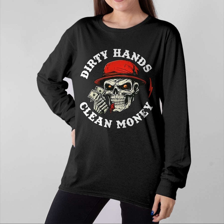 Best Mechanic Life Shirt, Funny Mechanic UnisexT-Shirt/Hoodie/Sweatshirt HLT00 - Mechanic Dirty Hands Clean Car Money Automotive Men Women T-Shirt