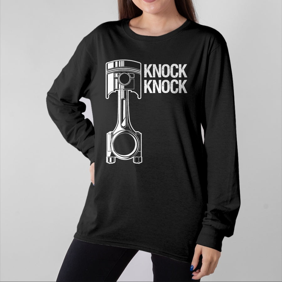 Best Mechanic Life Shirt, Funny Mechanic UnisexT-Shirt/Hoodie/Sweatshirt HLT00 - Funny Mechanic Knock Knock T-Shirt Car Lover T Shirt Gift T-Shirt