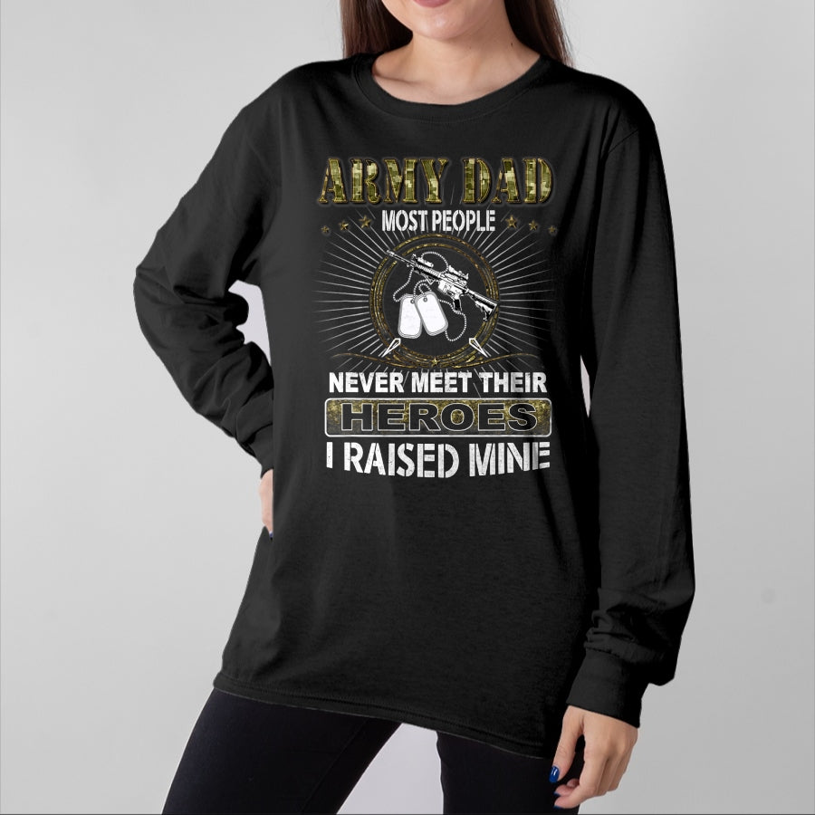 Gift for Dad Shirt, Funny Dad Unisex T-Shirt/Hoodie/Sweatshirt HLT00 – FAMILY 365 Fathers Day Army Dad Men Gift T-Shirt
