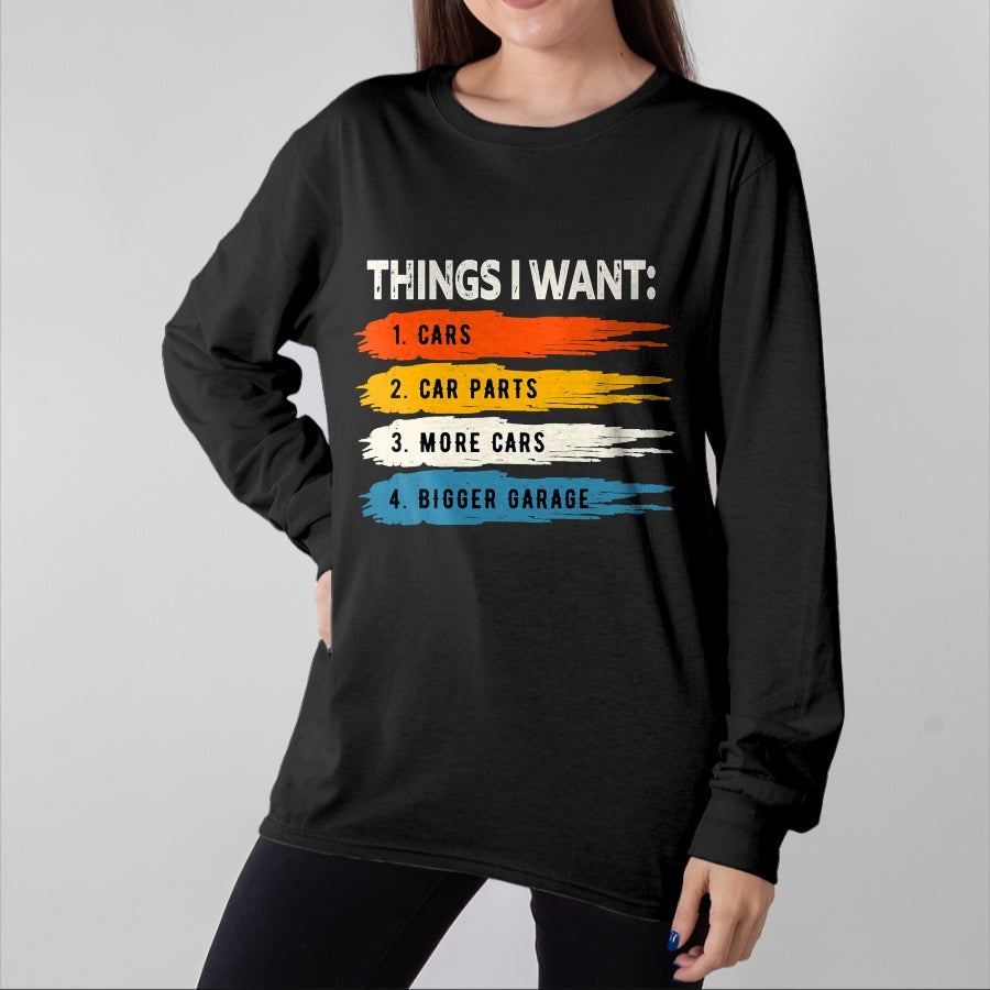 Best Mechanic Life Shirt, Funny Mechanic UnisexT-Shirt/Hoodie/Sweatshirt HLT00 - Funny Mechanic Repair Things i Want Cars T-Shirt