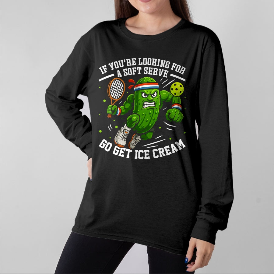 Funny Pickleball Shirt, Pickleball Lover Unisex T-Shirt/Hoodie/Sweatshirt HLT00 - Funny Pickle Playing Pickleball Pun Cool Pickleball Players T-Shirt