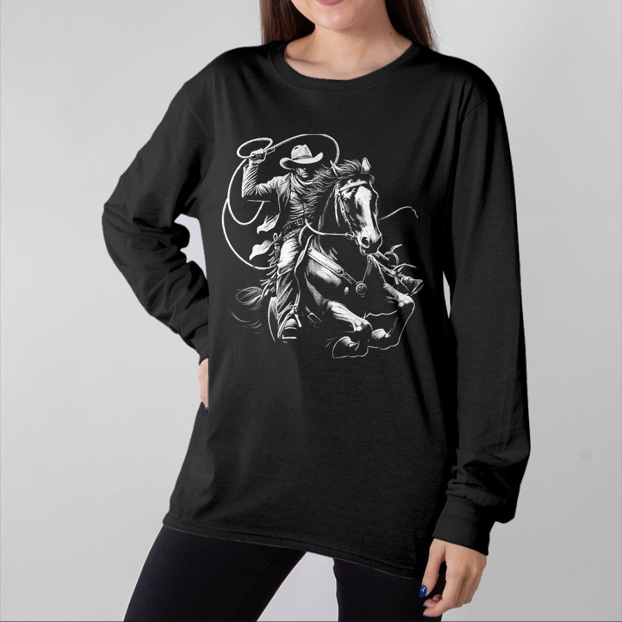 Best Horse Lover Shirt , Funny Horse UnisexT-Shirt/Hoodie/Sweatshirt HLT00 - Western Cowboy Horse Rodeo Country T-Shirt