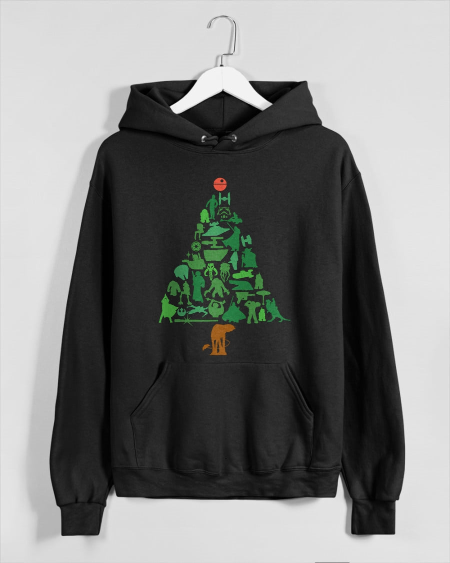 Star Wars Holiday Christmas Tree T-Shirt (SKU-MRCM-23) FMA
