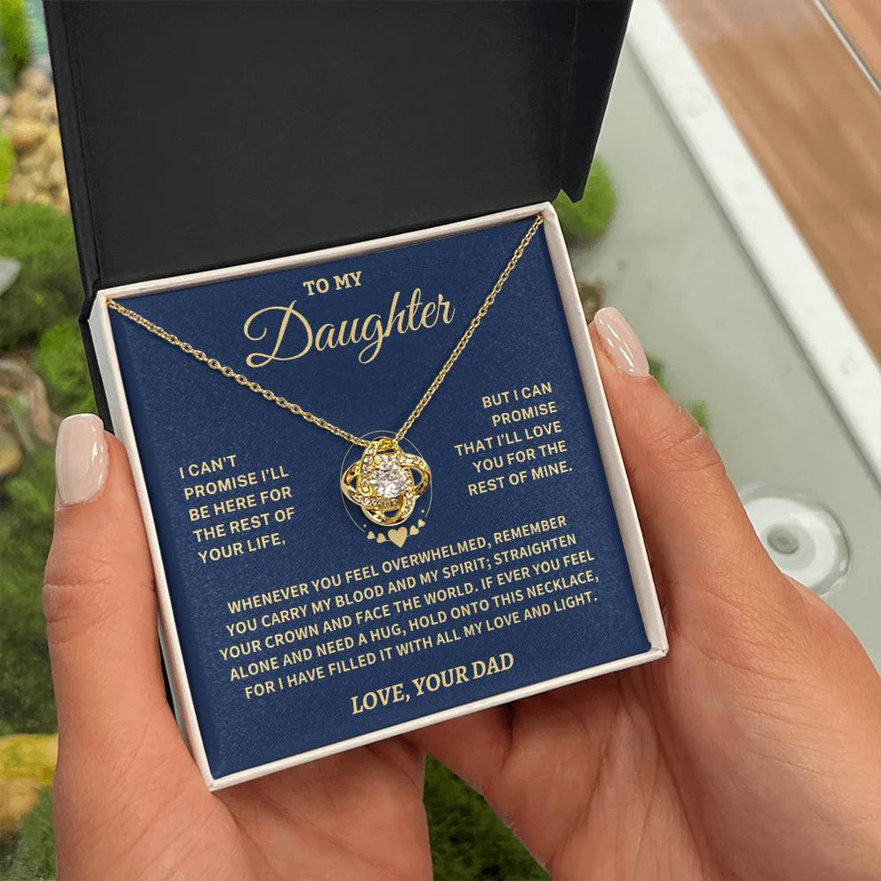 To My Daughter From Dad Necklace