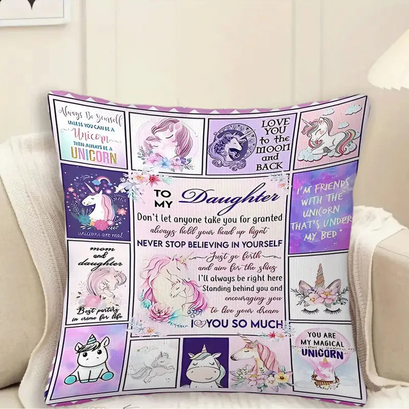 To My Daughter – A Special Gift from Mom - Pillow