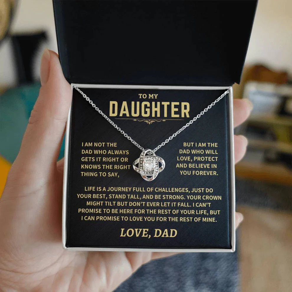 To My Daughter From Dad Necklace