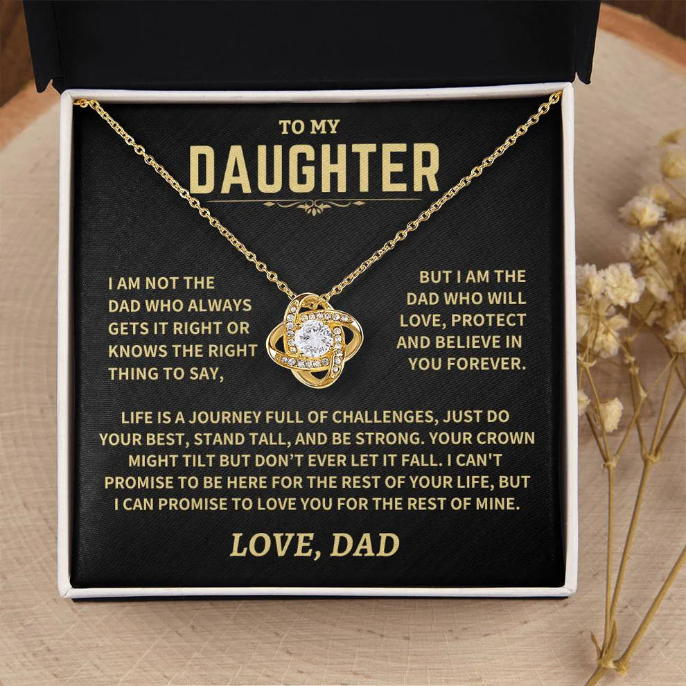 To My Daughter From Dad Necklace