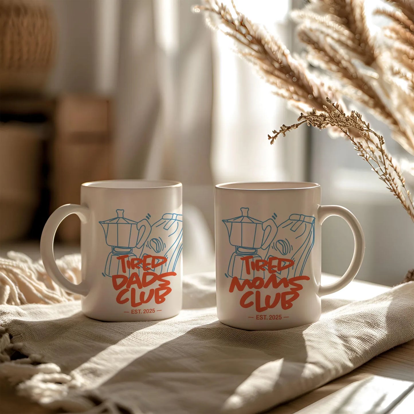 TIRED DAD MUG - GIFT FROM DAUGHTER - NTTD00