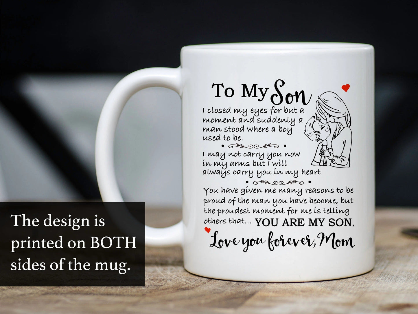 TO SON MUG 00 - GIFT FROM MOM - NTTD00