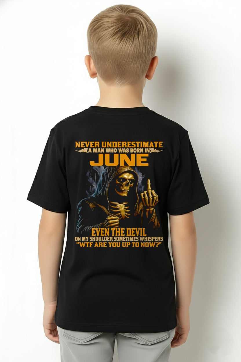 NEVER UNDERESTIMATE A MAN WHO WAS BORN IN JUNE - ccdi06 male (SKU12-276-06)