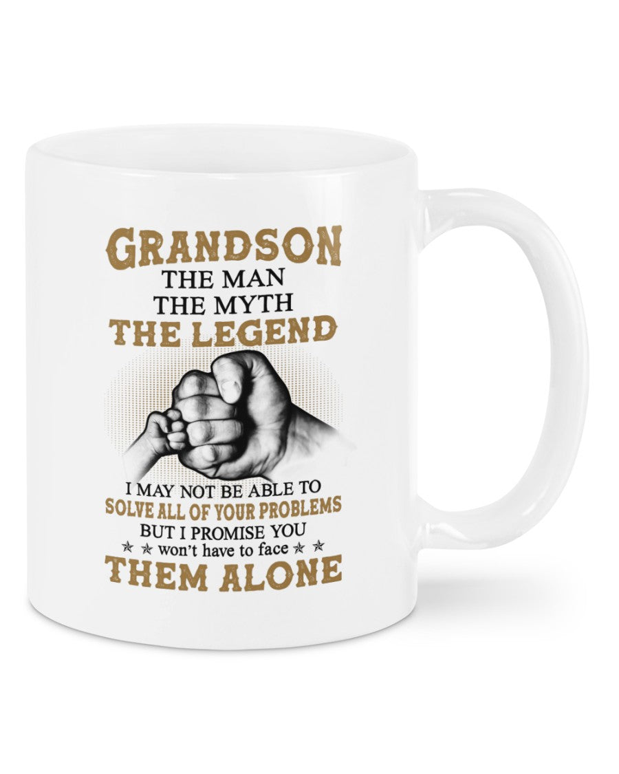 TO GRANDSON MUG 03 - GIFT FROM GRANDMA - NTTD00