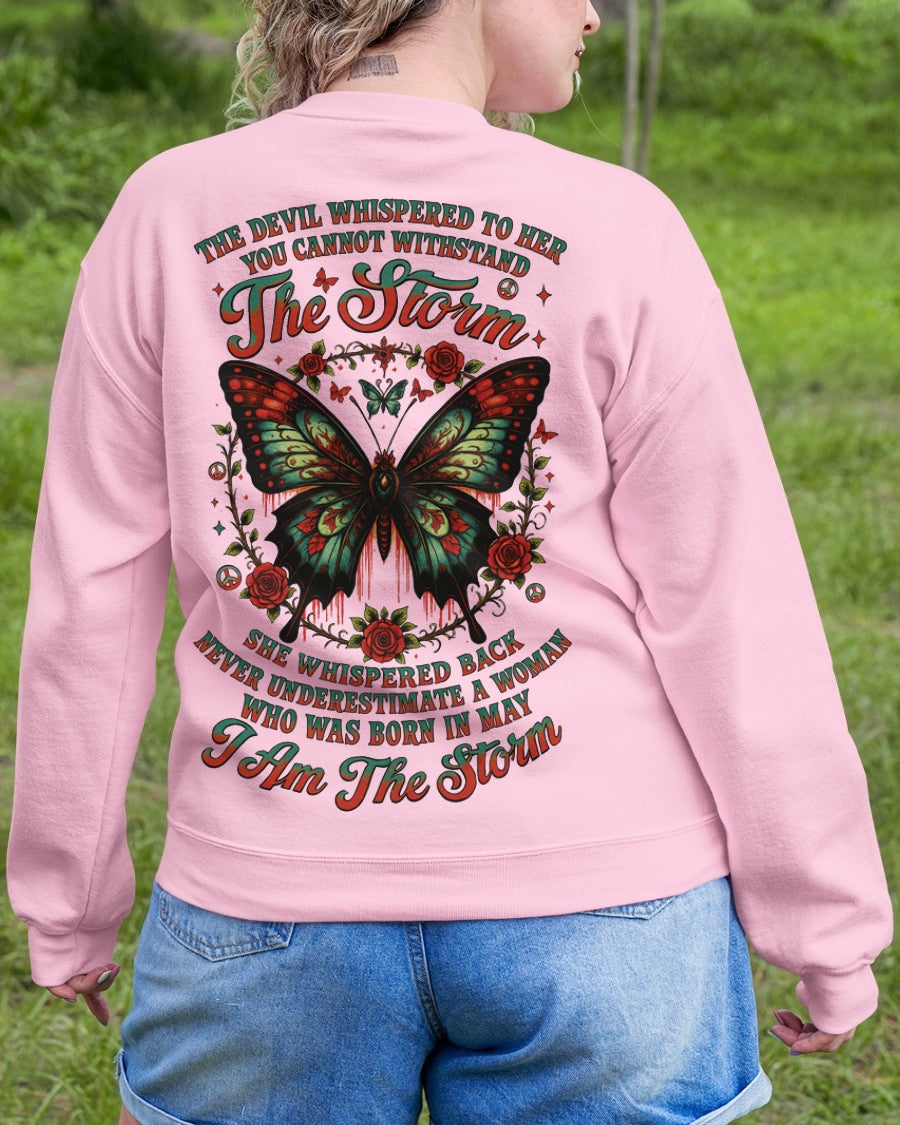 The Devil Whispered to Her – I Am the Storm May Woman Shirt - ccdi05 FMA (SKU10-72-05)