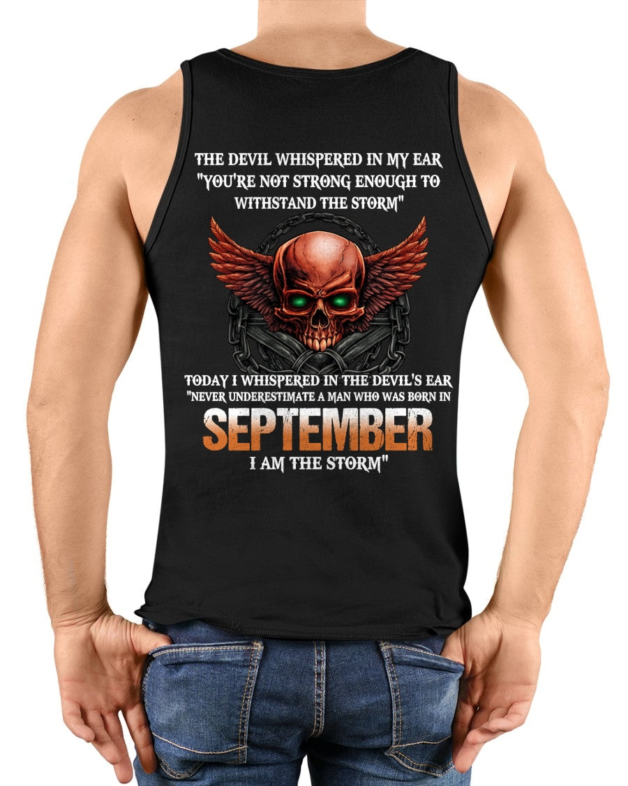 ccdi09 - Never Underestimate a Man Born in September – I Am the Storm - male (SKU2604-272-09)