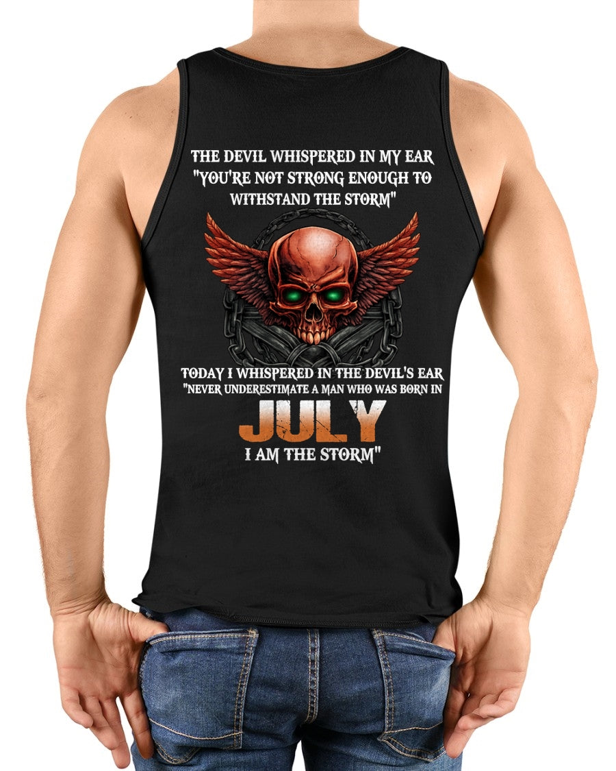ccdi07 - Never Underestimate a Man Born in July – I Am the Storm - male (SKU2604-272-07)