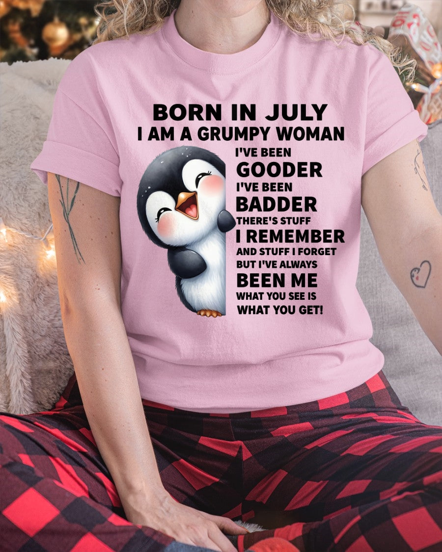 BORN IN JULY I AM A GRUMPY WOMAN ccdi07 FMA (SKU09-95-07)