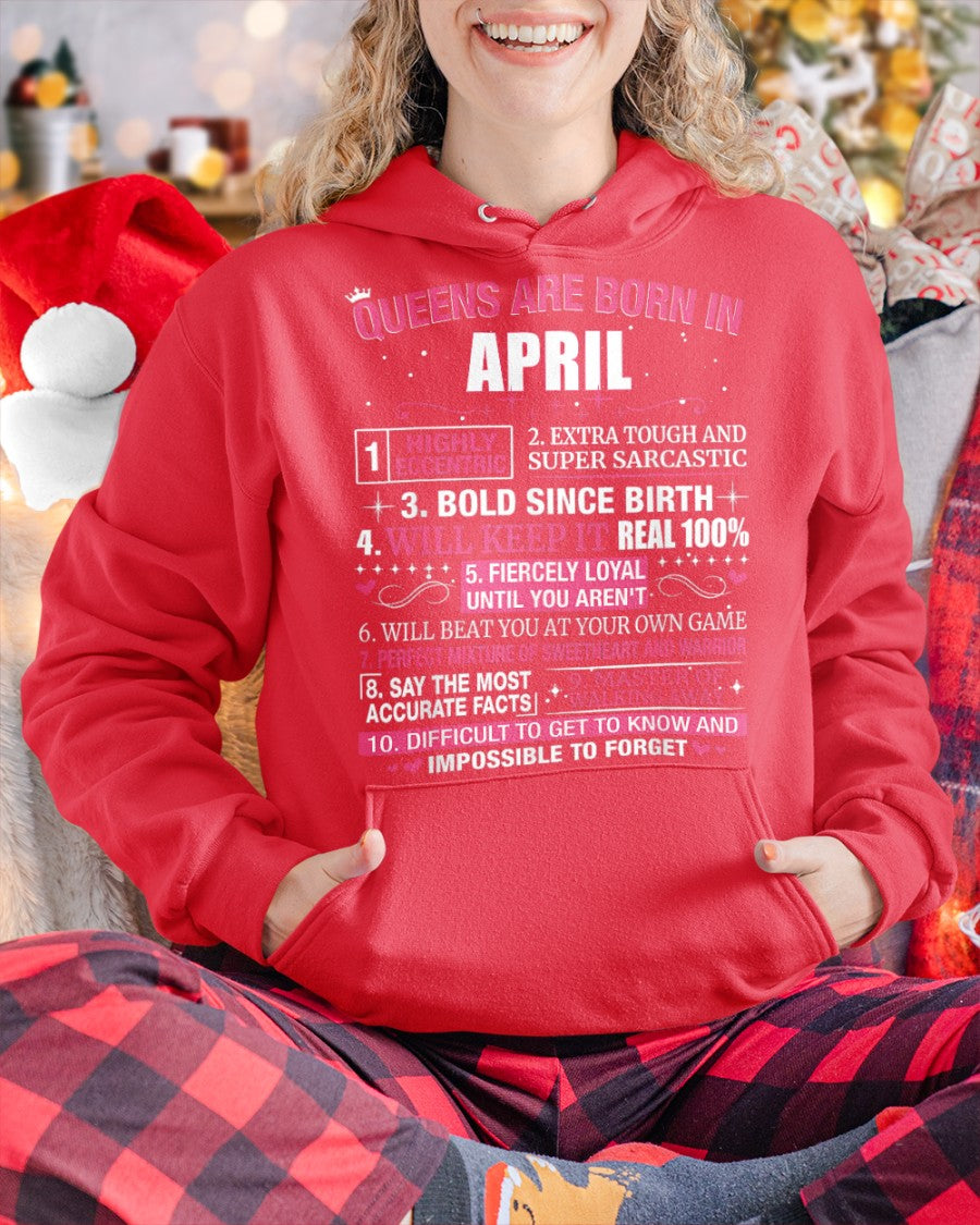 Queens are born in April - 10 things - Vivian04