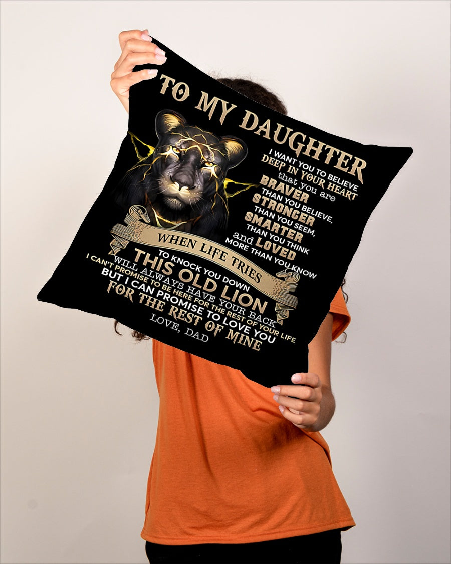 Special Gift For Your Daughter From Dad - Pillow (SKUP10-101)