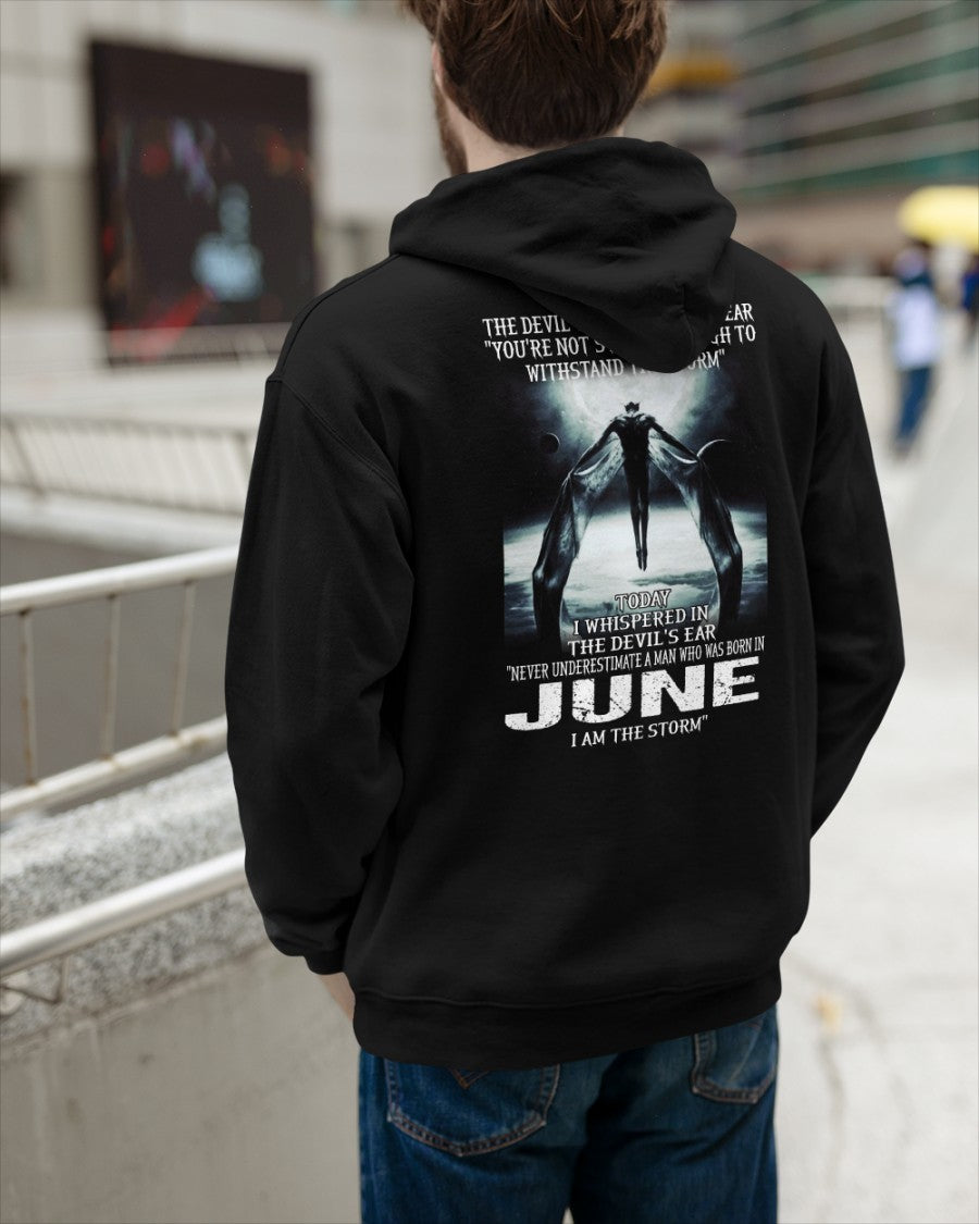 JUNE - NEVER UNDERESTIUNDER A MAN - I AM THE STORM - male (SKU08-35-06)