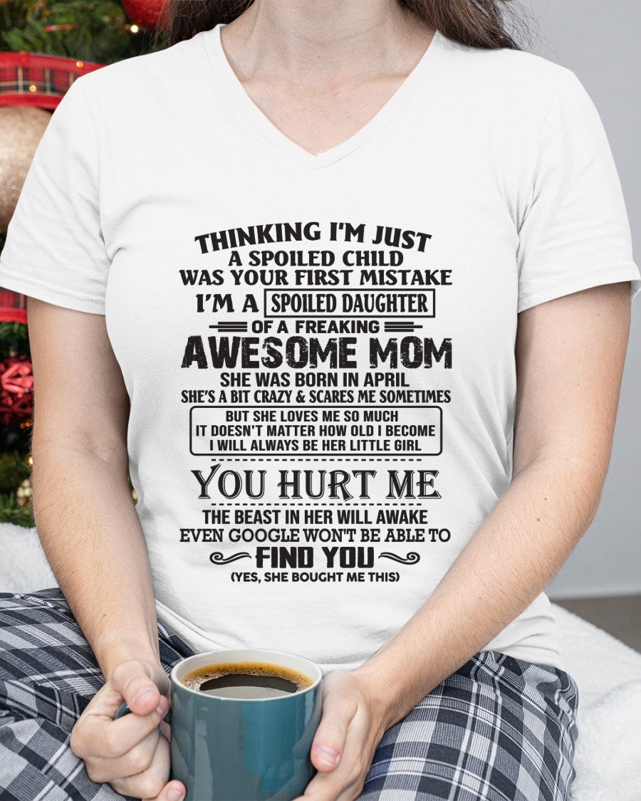 APRIL - THINKING I’M JUST A SPOILED CHILD WAS YOUR FIRST MISTAKE - FROM WOMAN FMA - ccdi04 (SKU09-15-04)