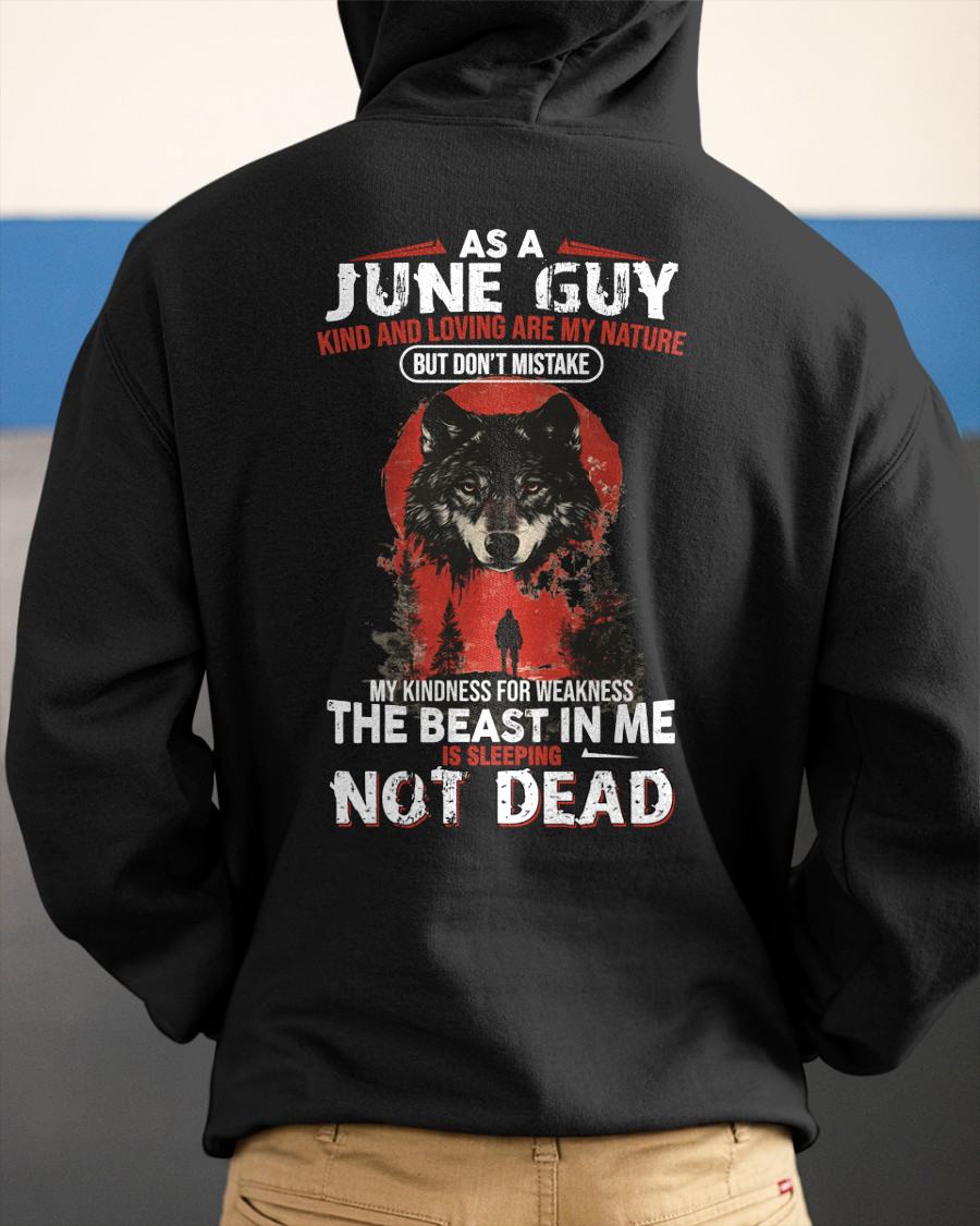 JUNE - KIND AND LOVING ARE MY NATURE - BIRTHDAY T-SHIRT FOR MEN - MALE / CCDI06 (SKU26T-01-17-06)