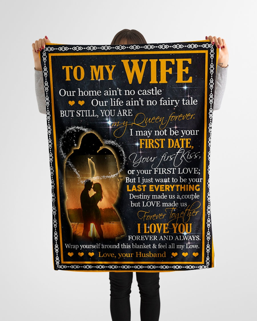 Gift for your Wife - from husband Blanket (SKU-CHAU-B22)