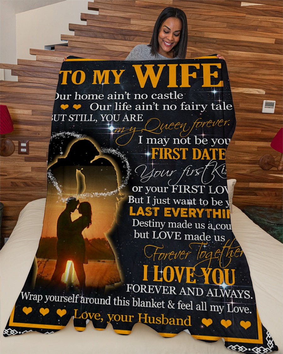 Gift for your Wife - from husband Blanket (SKU-CHAU-B22)