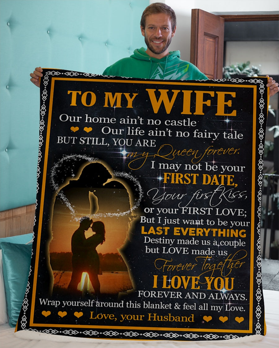 Gift for your Wife - from husband Blanket (SKU-CHAU-B22)