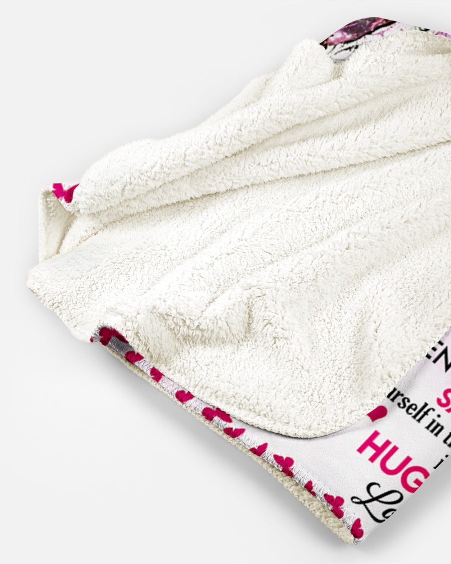 Special gift for daughter - from mom - blanket