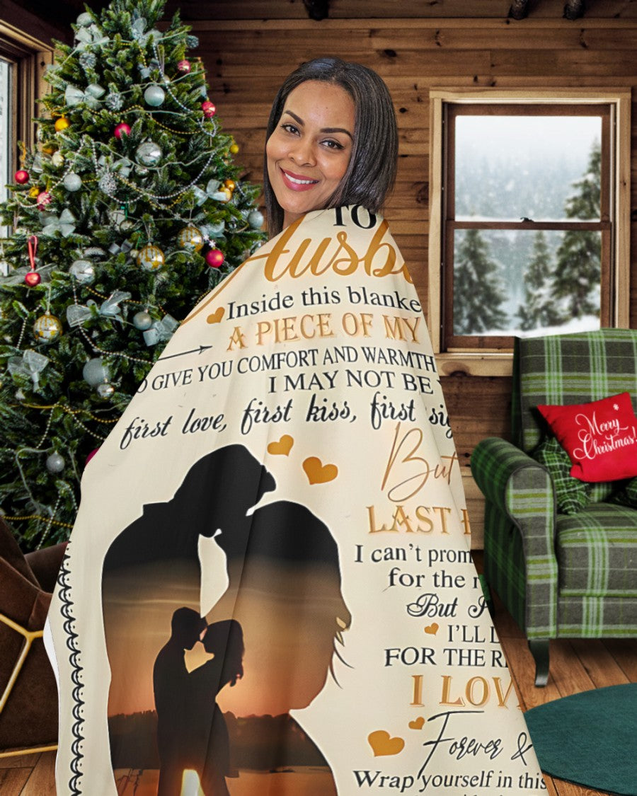 Special Gift For Your Husband Blanket - From Wife (SKU-CHAU-B18) FULL