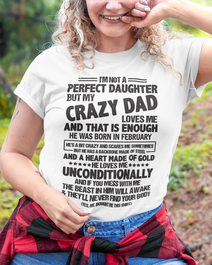 February - I'm Not A Perfect Daughter But My Crazy Dad - FROM MAN ccdi02 (SKU07-183-02)