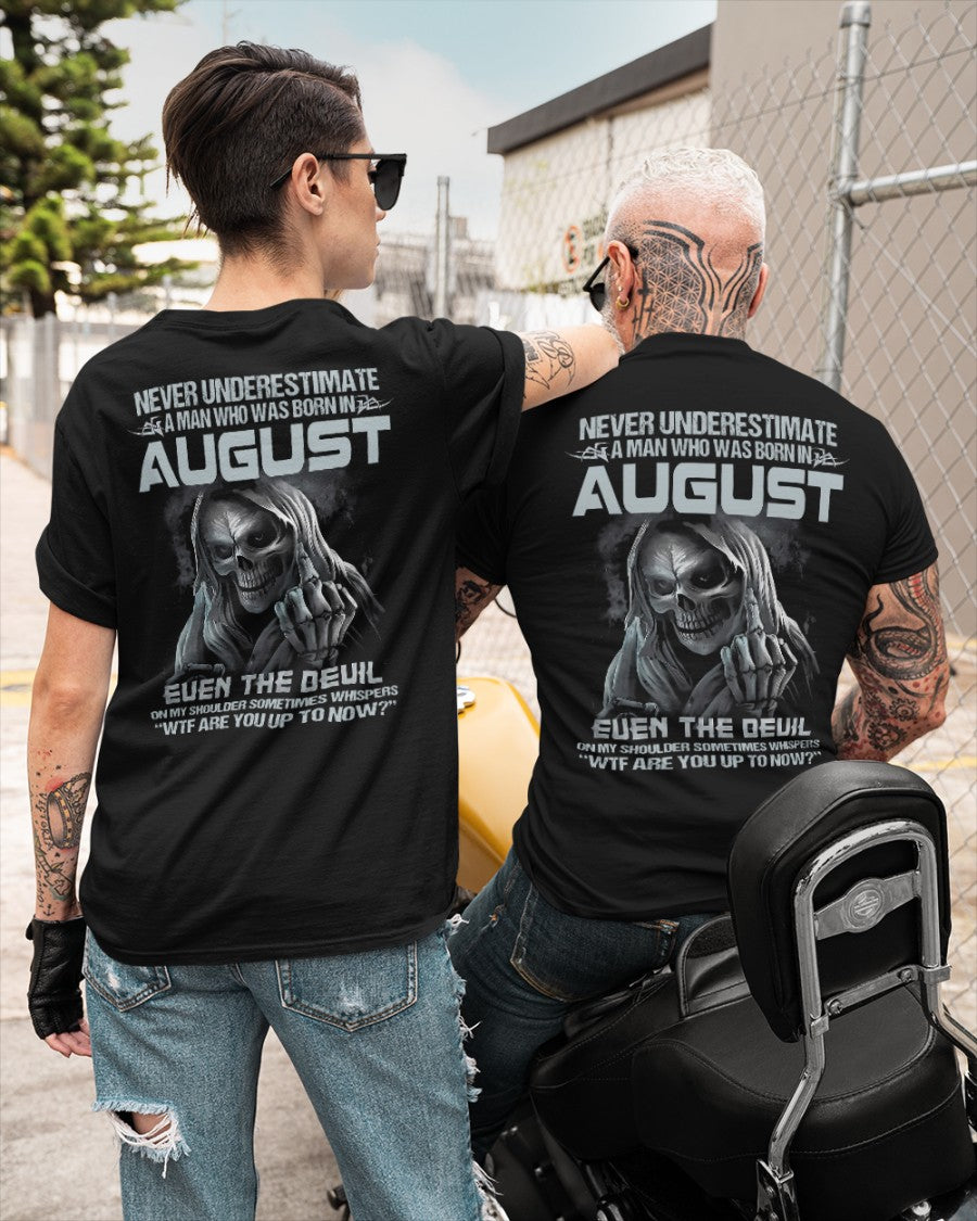 AUGUST - NEVER UNDERESTIUNDER- male (SKU08-05-08)