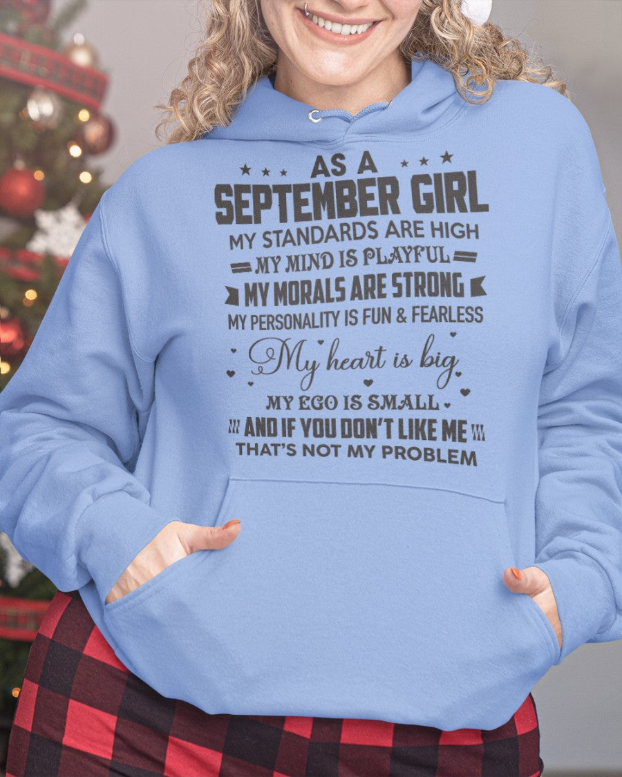 AS A SEPTEMBER GIRL - MY STANDARDS ARE HIGH - Vivian09 (SKU05-64-09)