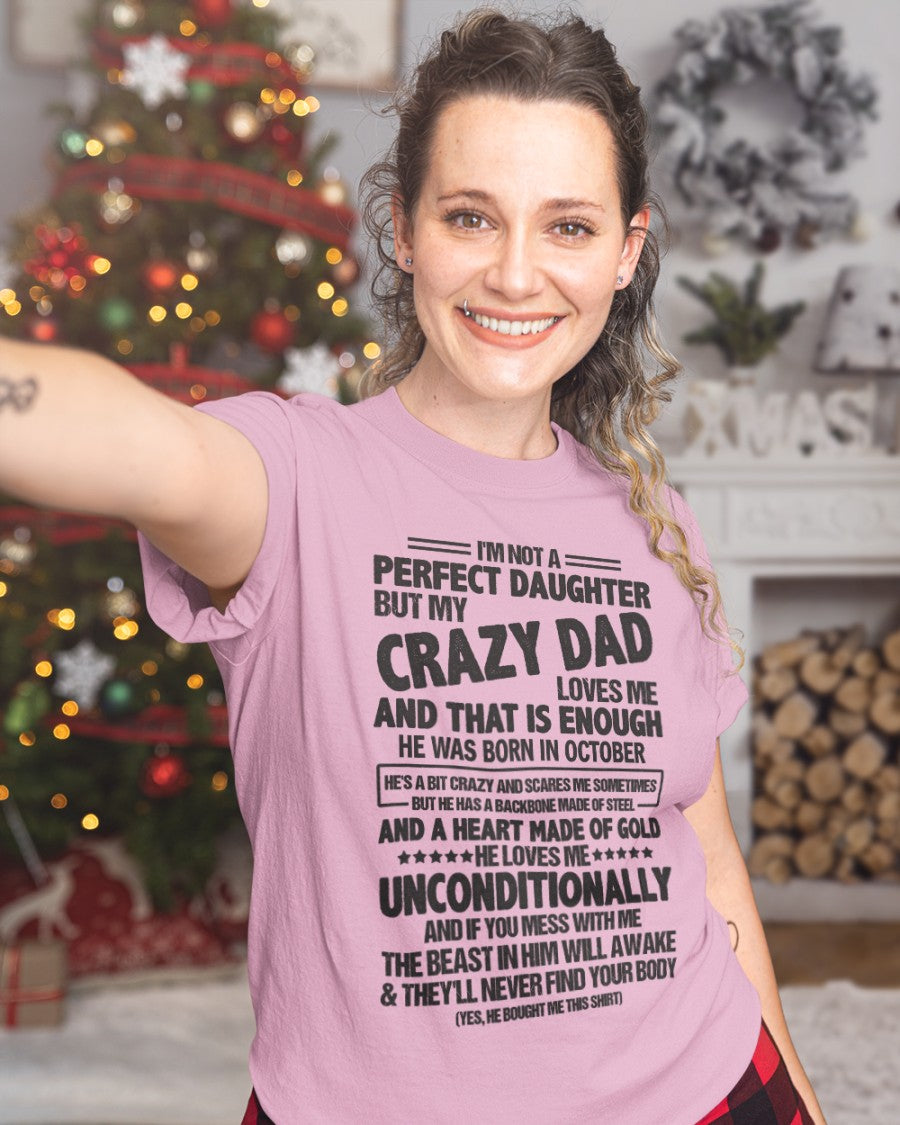 October - I'm Not A Perfect Daughter But My Crazy Dad - FROM MAN ccdi10 (SKU07-183-10)