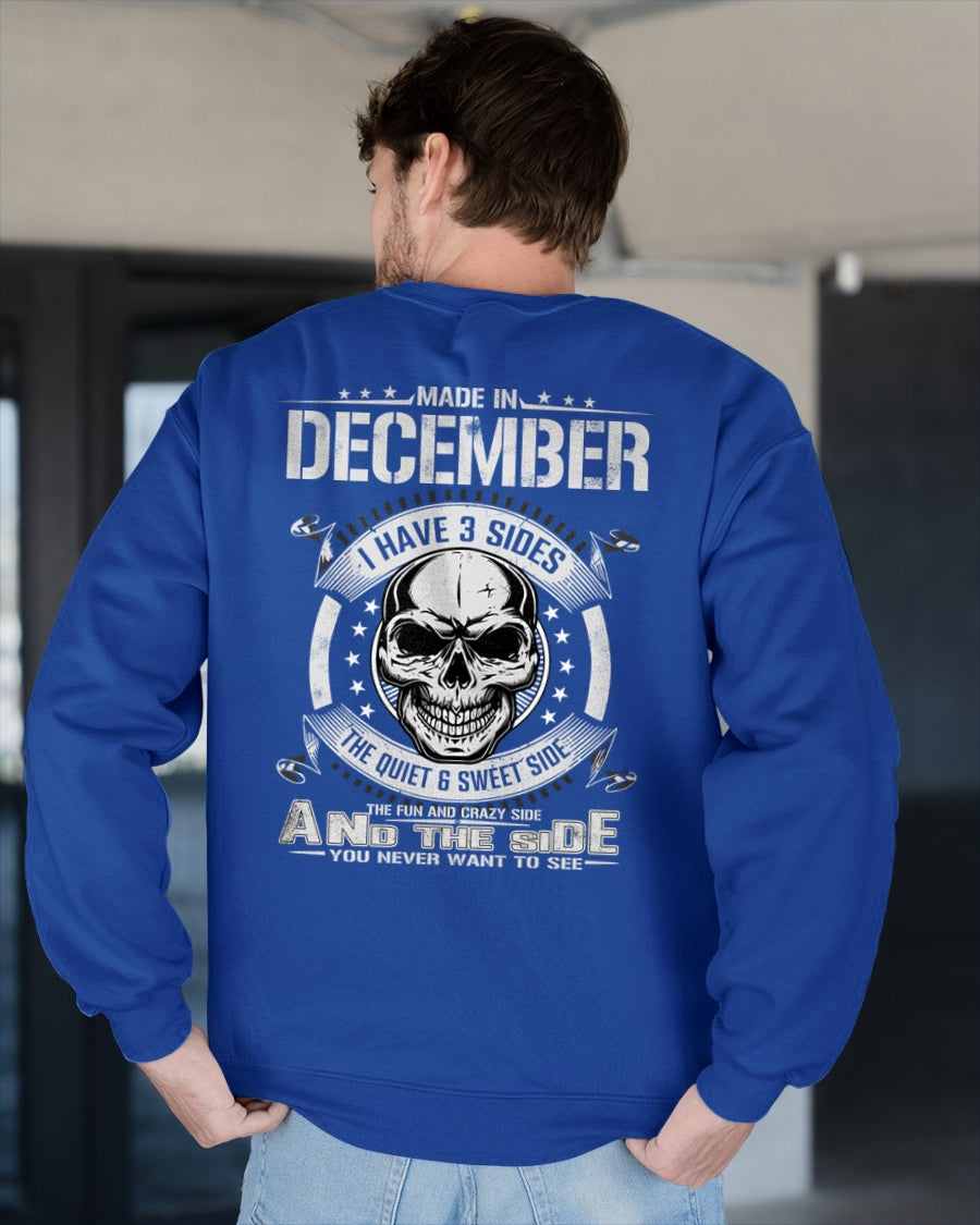 I WAS BORN IN DECEMBER, I HAVE 3 SIDES male (SKU08-65-12)