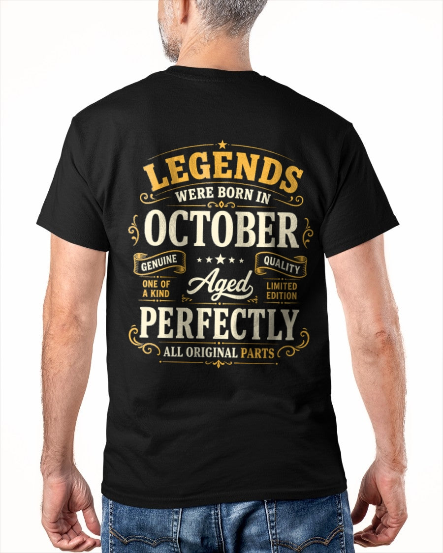 LEGENDS WERE BORN IN OCTOBER - male ccdi10 (SKU2608-345-10)